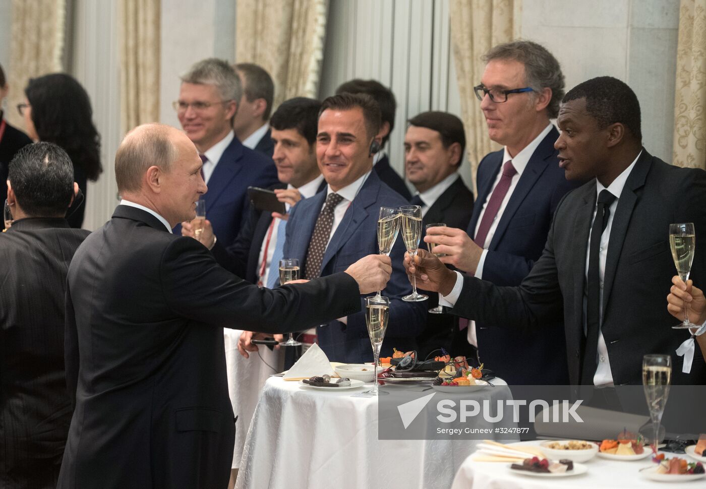 President Putin takes part in 2018 FIFA World Cup Final Draw