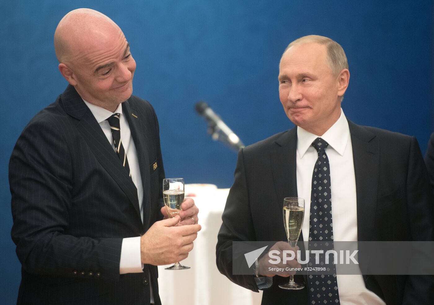 President Putin takes part in 2018 FIFA World Cup Final Draw