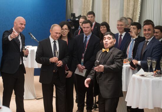 President Putin takes part in 2018 FIFA World Cup Final Draw