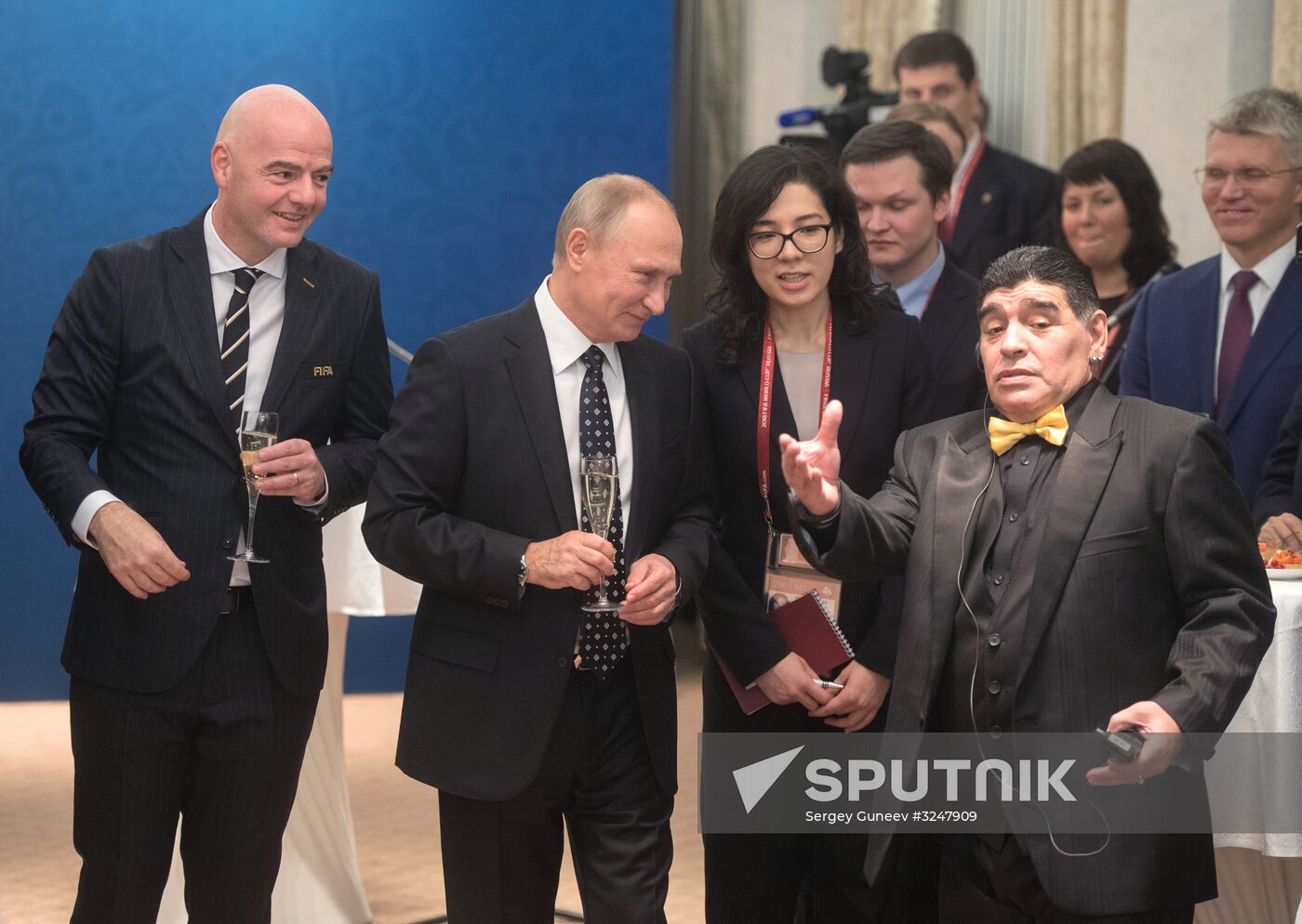 President Putin takes part in 2018 FIFA World Cup Final Draw