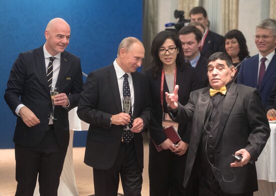 President Putin takes part in 2018 FIFA World Cup Final Draw