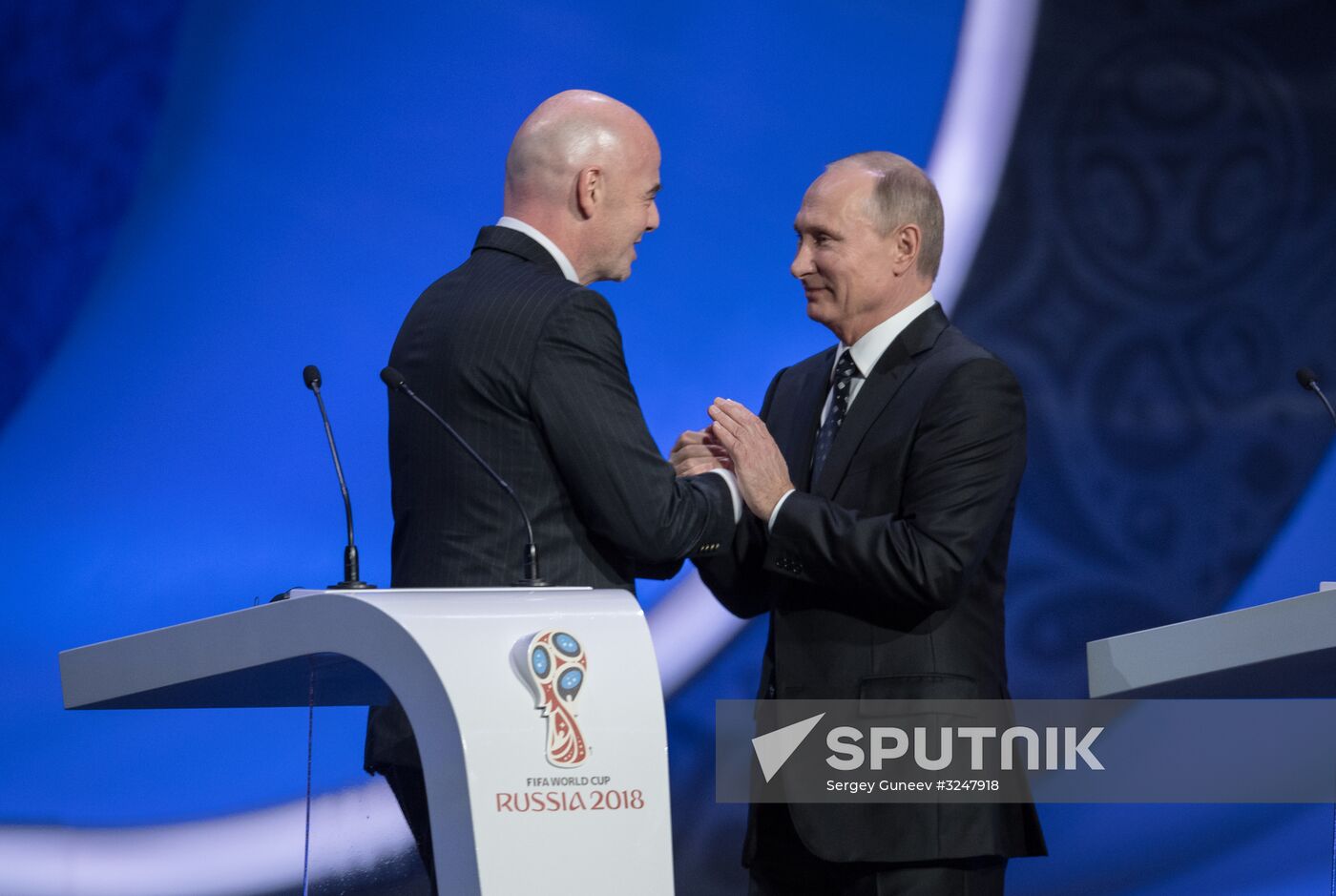 President Putin takes part in 2018 FIFA World Cup Final Draw