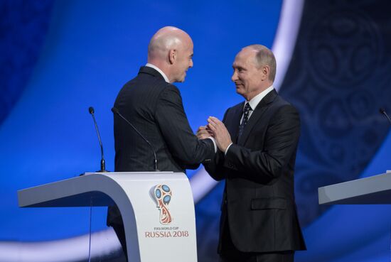 President Putin takes part in 2018 FIFA World Cup Final Draw