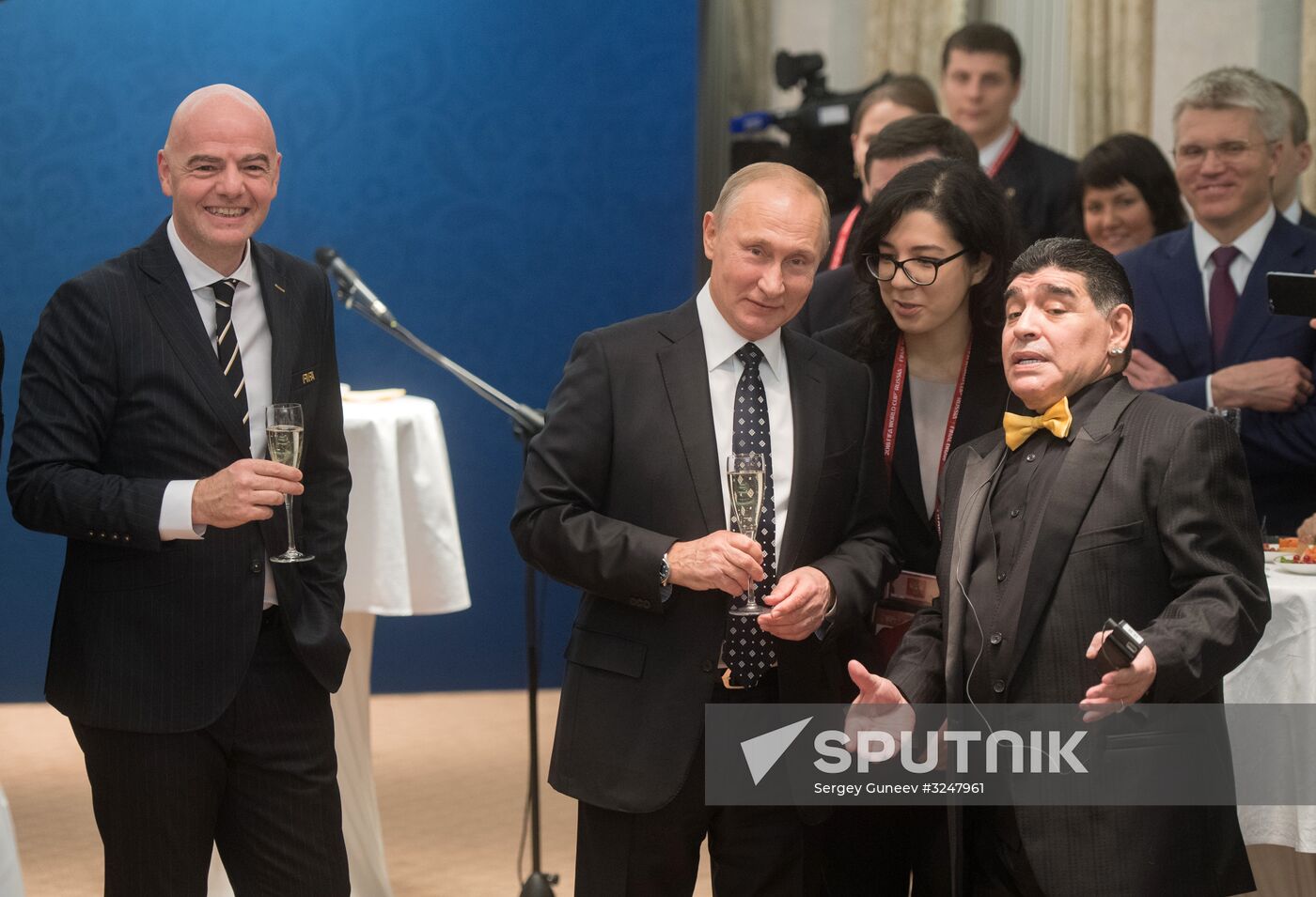 President Vladimir Putin attends 2018 FIFA World Cup Final Draw