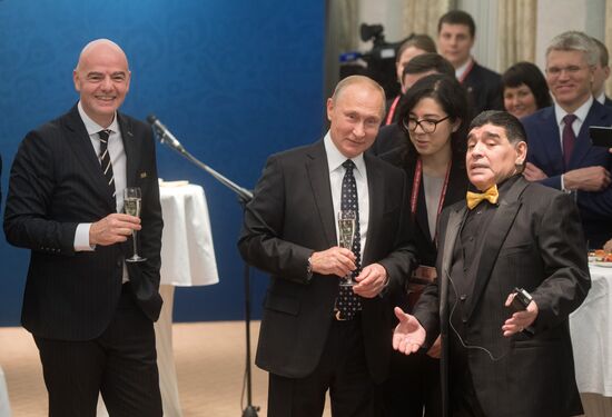 President Vladimir Putin attends 2018 FIFA World Cup Final Draw