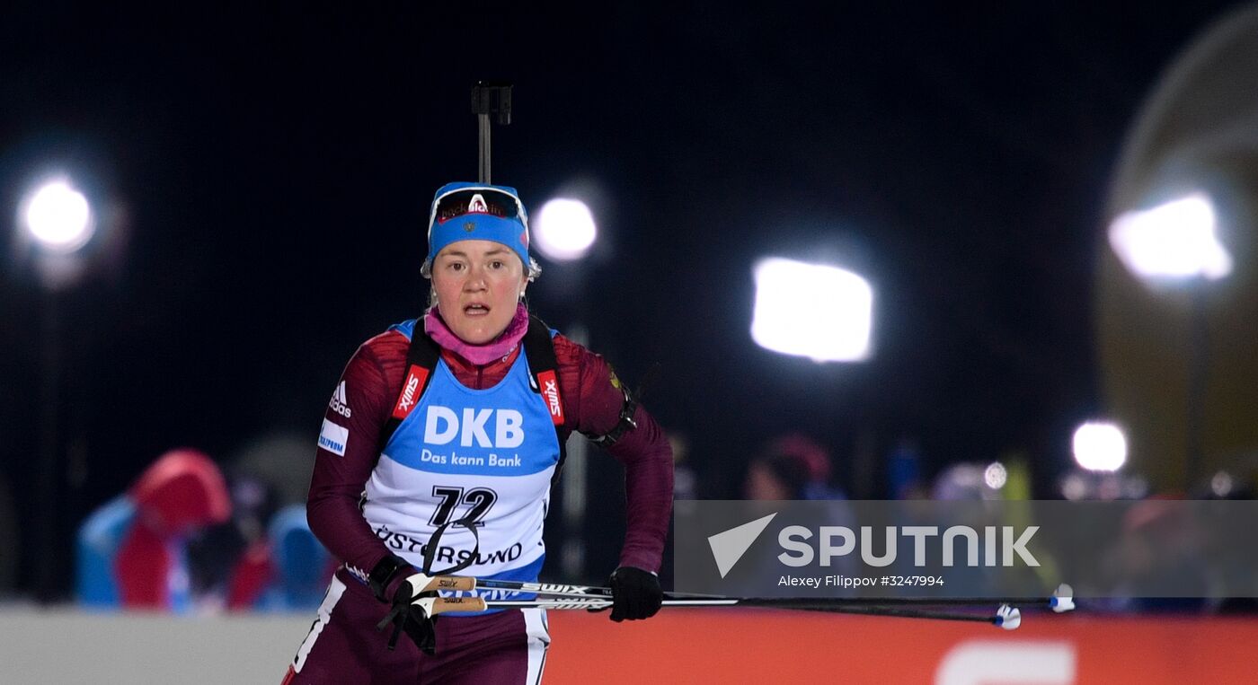 2017–18 Biathlon World Cup 1. Women's sprint