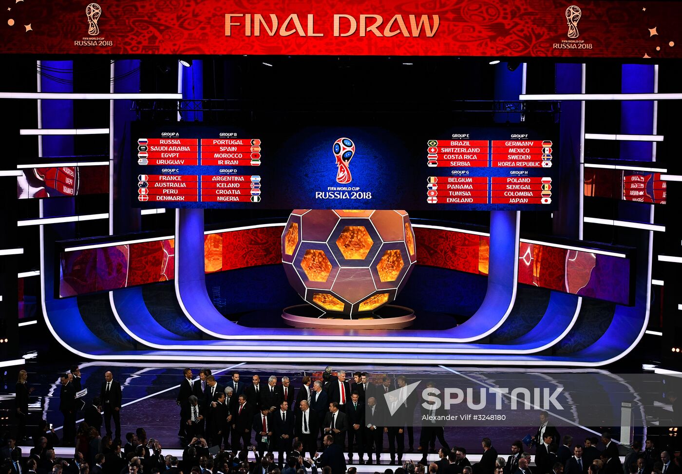 2018 FIFA World Cup Final Draw