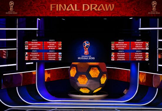 2018 FIFA World Cup Final Draw