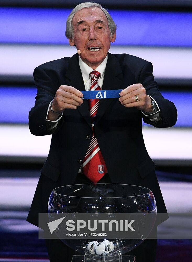 2018 FIFA World Cup Final Draw