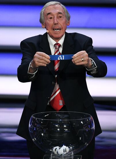 2018 FIFA World Cup Final Draw
