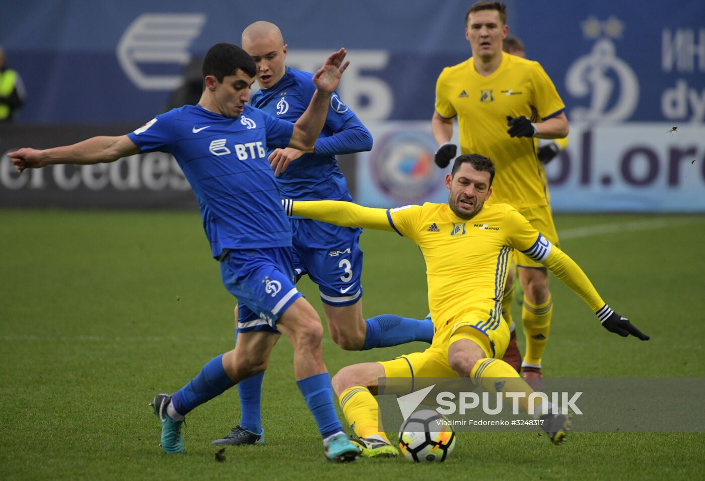 Russian Football Premier League. Dynamo vs. Rostov