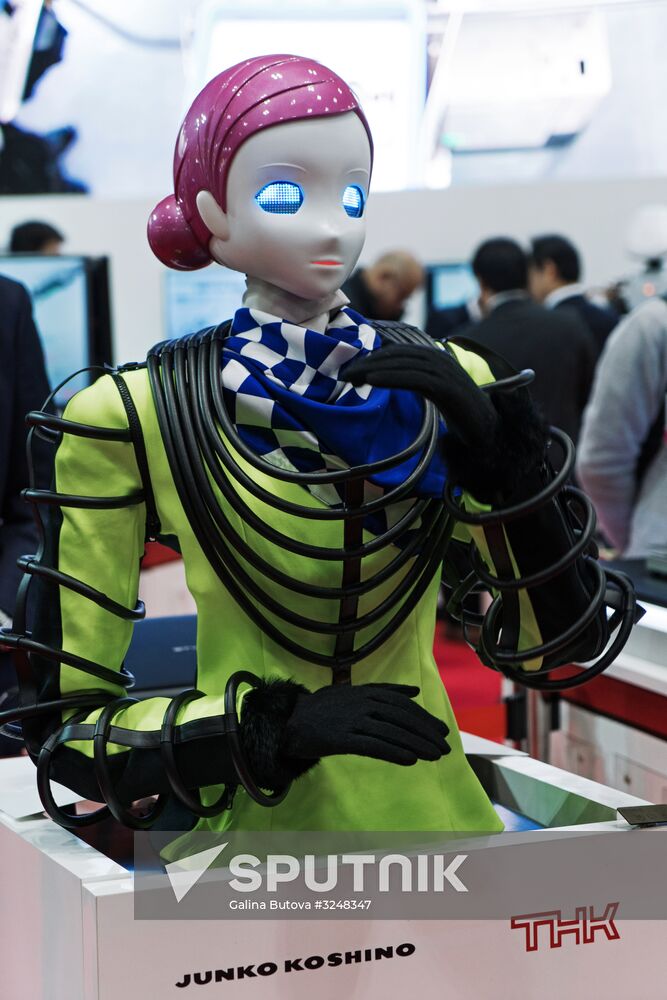 IREX international robot exhibition in Tokyo