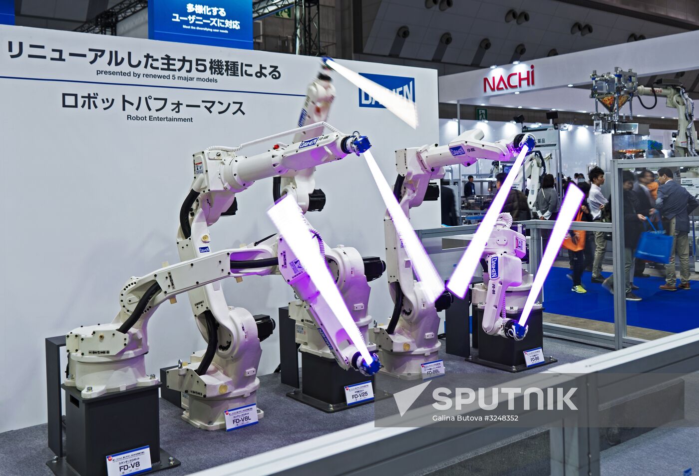 IREX international robot exhibition in Tokyo