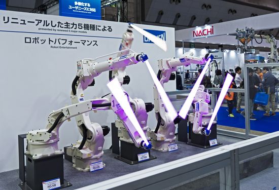 IREX international robot exhibition in Tokyo