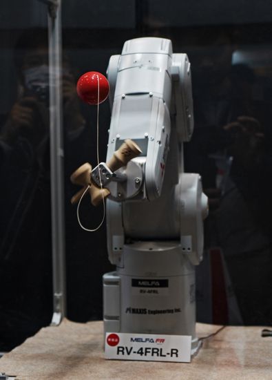 IREX international robot exhibition in Tokyo