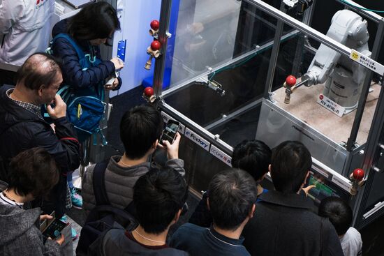 IREX international robot exhibition in Tokyo