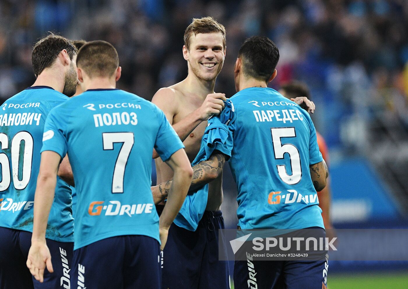 Russian Football Premier League. Zenit vs. Ural