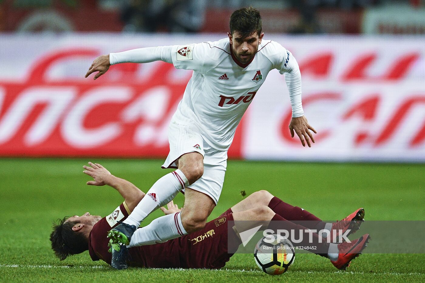 Football. Russian Premier League. Lokomotiv vs. Rubin