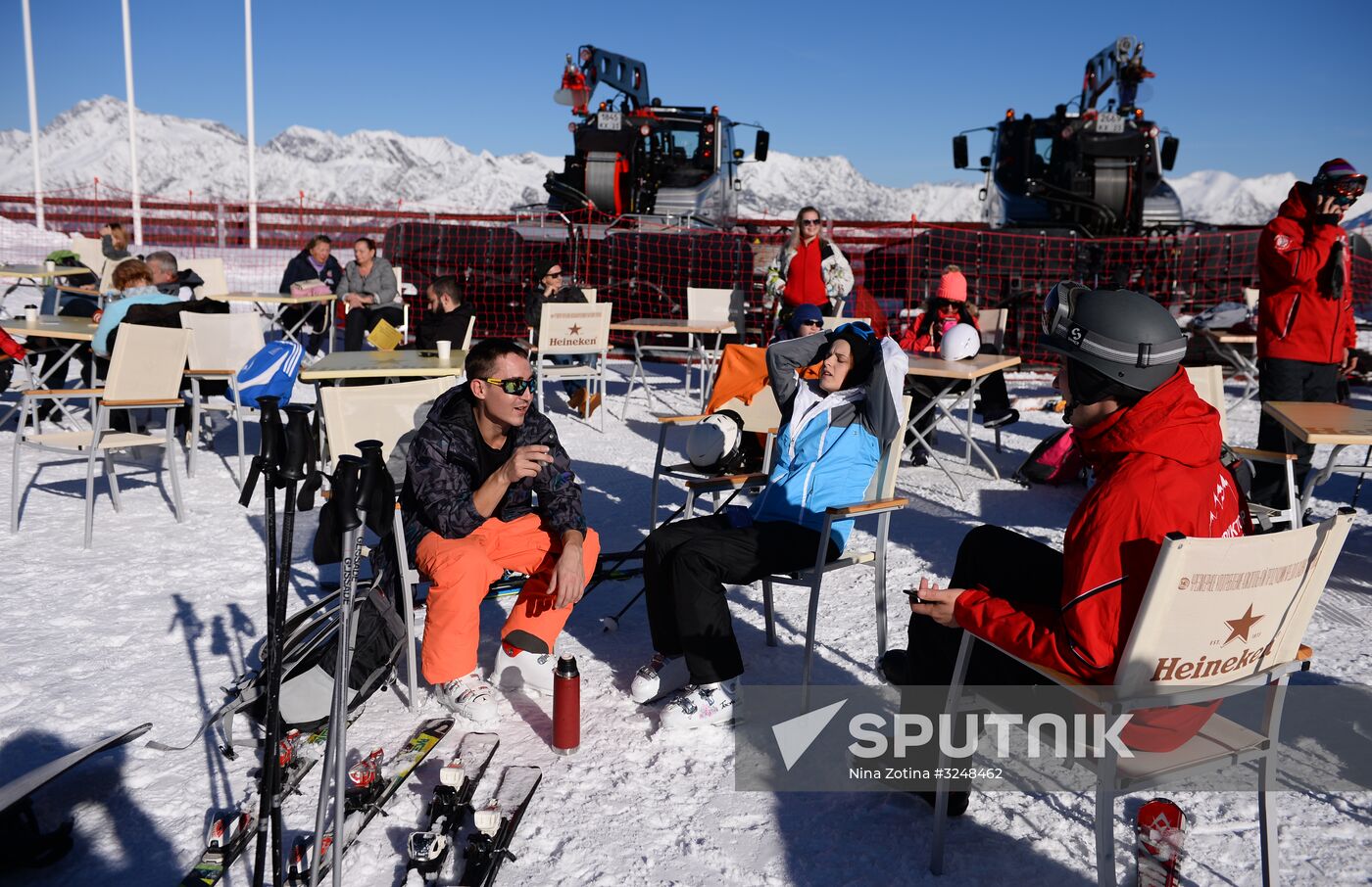 Ski season opens at Gorki Gorod resort in Sochi