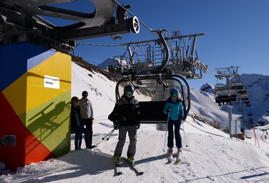 Ski season opens at Gorki Gorod resort in Sochi