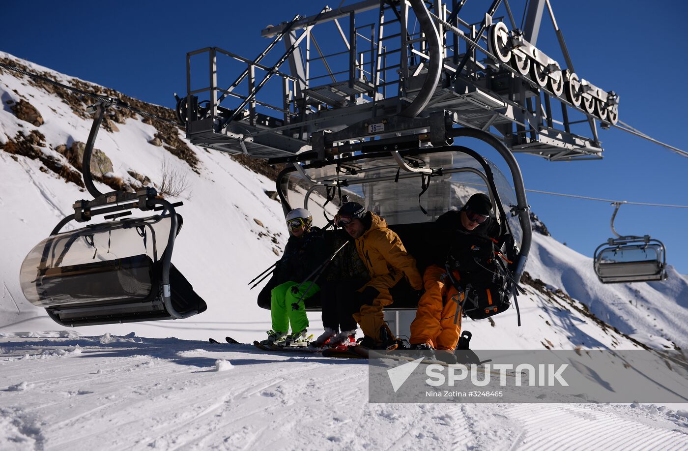 Ski season opens at Gorki Gorod resort in Sochi