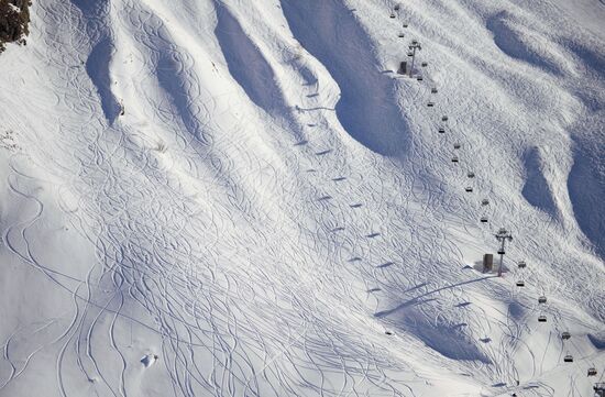 Ski season opens at Gorki Gorod resort in Sochi