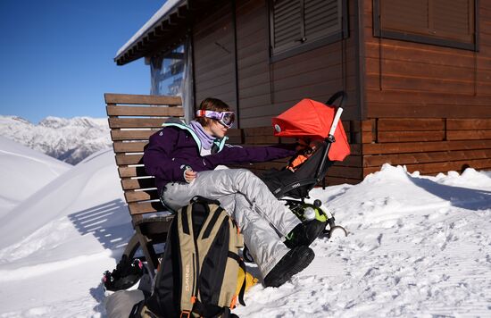 Ski season opens at Gorki Gorod resort in Sochi
