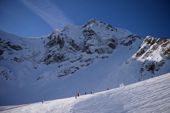 Ski season opens at Gorki Gorod resort in Sochi