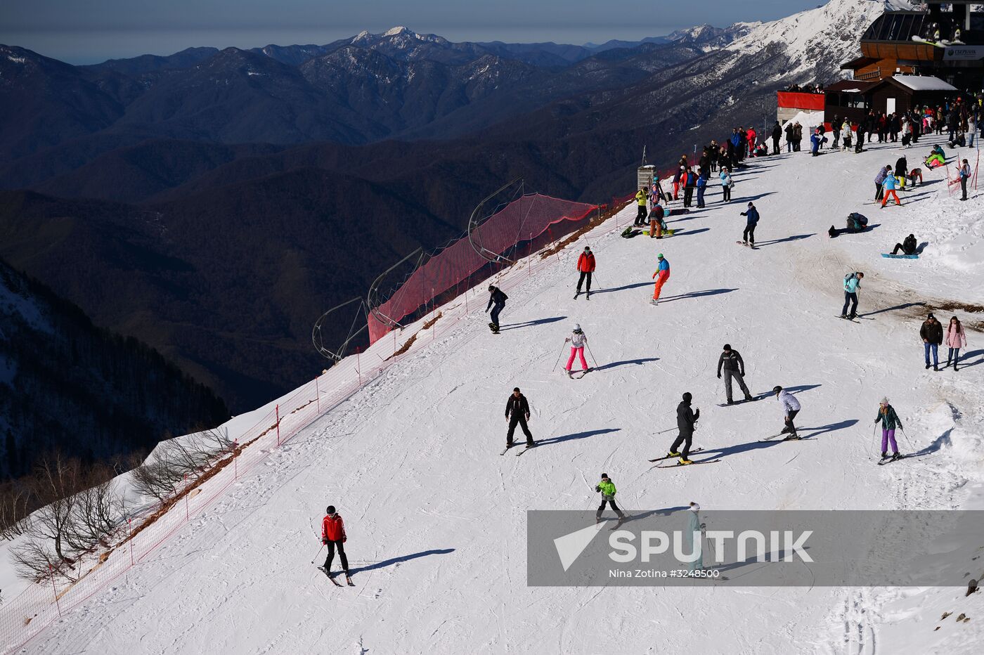 Ski season opens at Gorki Gorod resort in Sochi