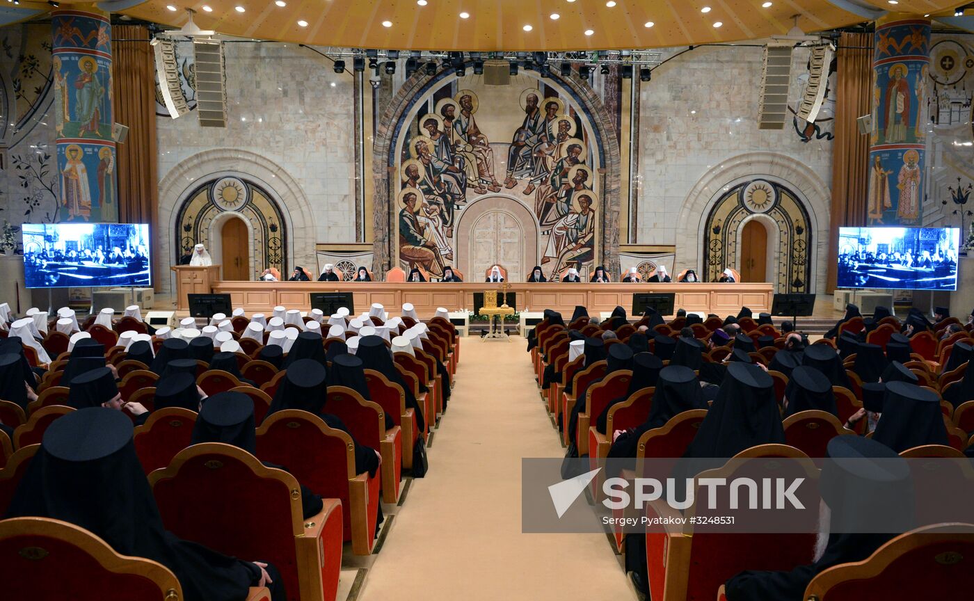 Final meeting of Bishops' Council of the Russian Orthodox Church
