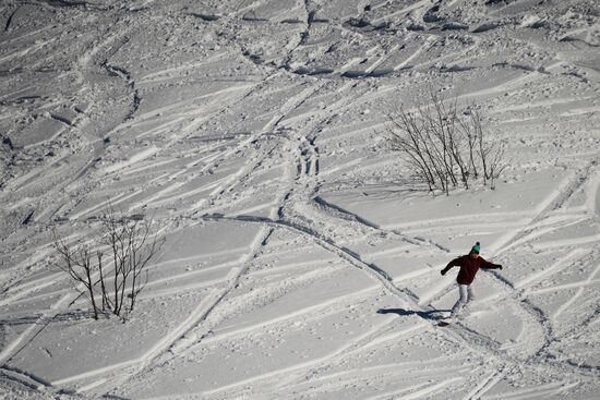 Ski season opens at Gorki Gorod resort in Sochi