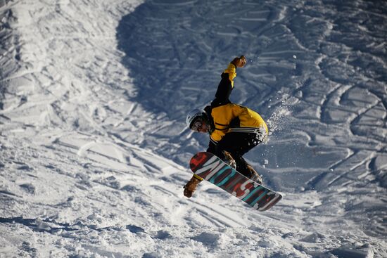 Ski season opens at Gorki Gorod resort in Sochi