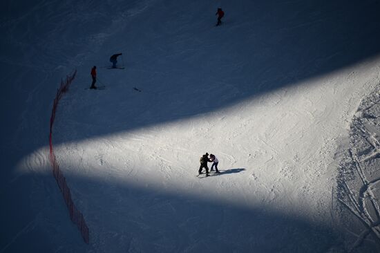 Ski season opens at Gorki Gorod resort in Sochi