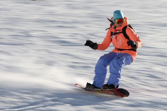 Ski season opens at Gorki Gorod resort in Sochi