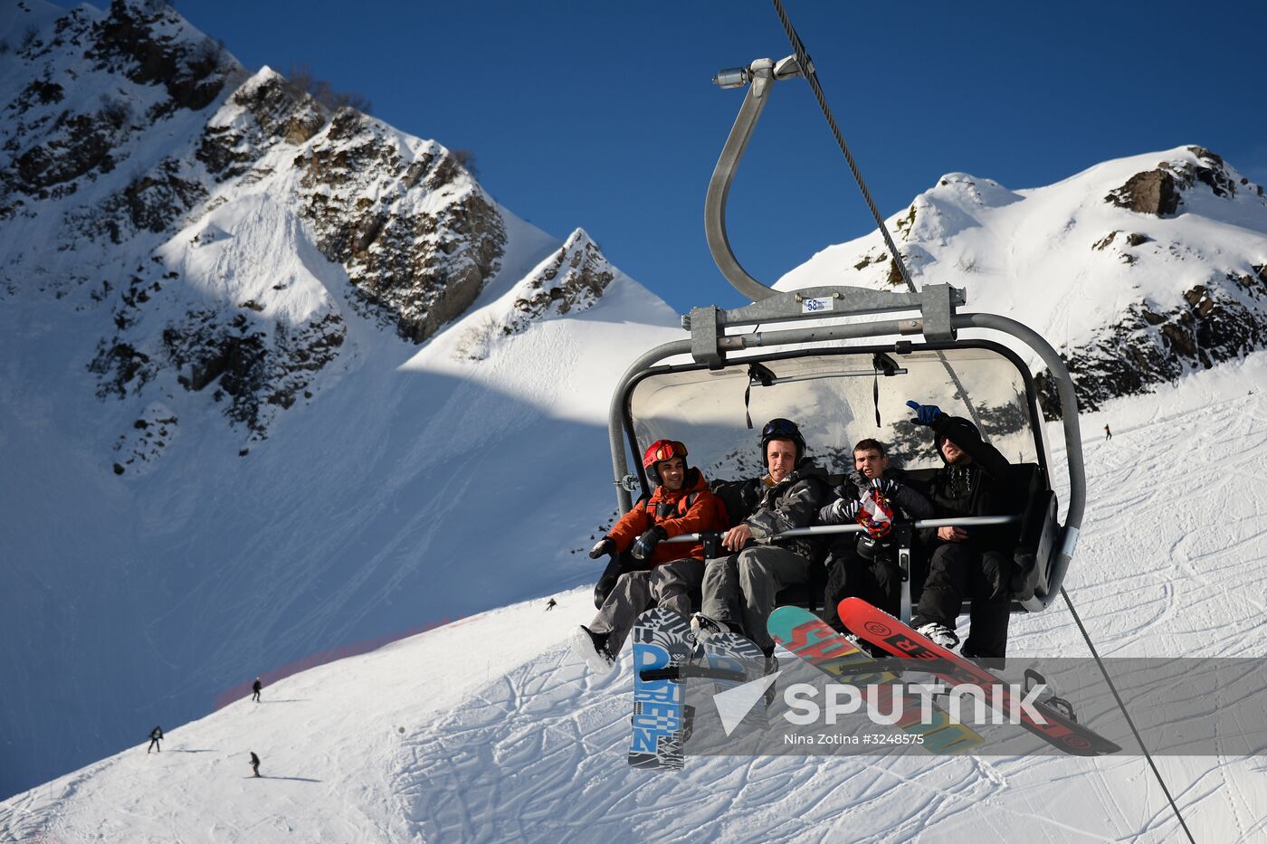 Ski season opens at Gorki Gorod resort in Sochi