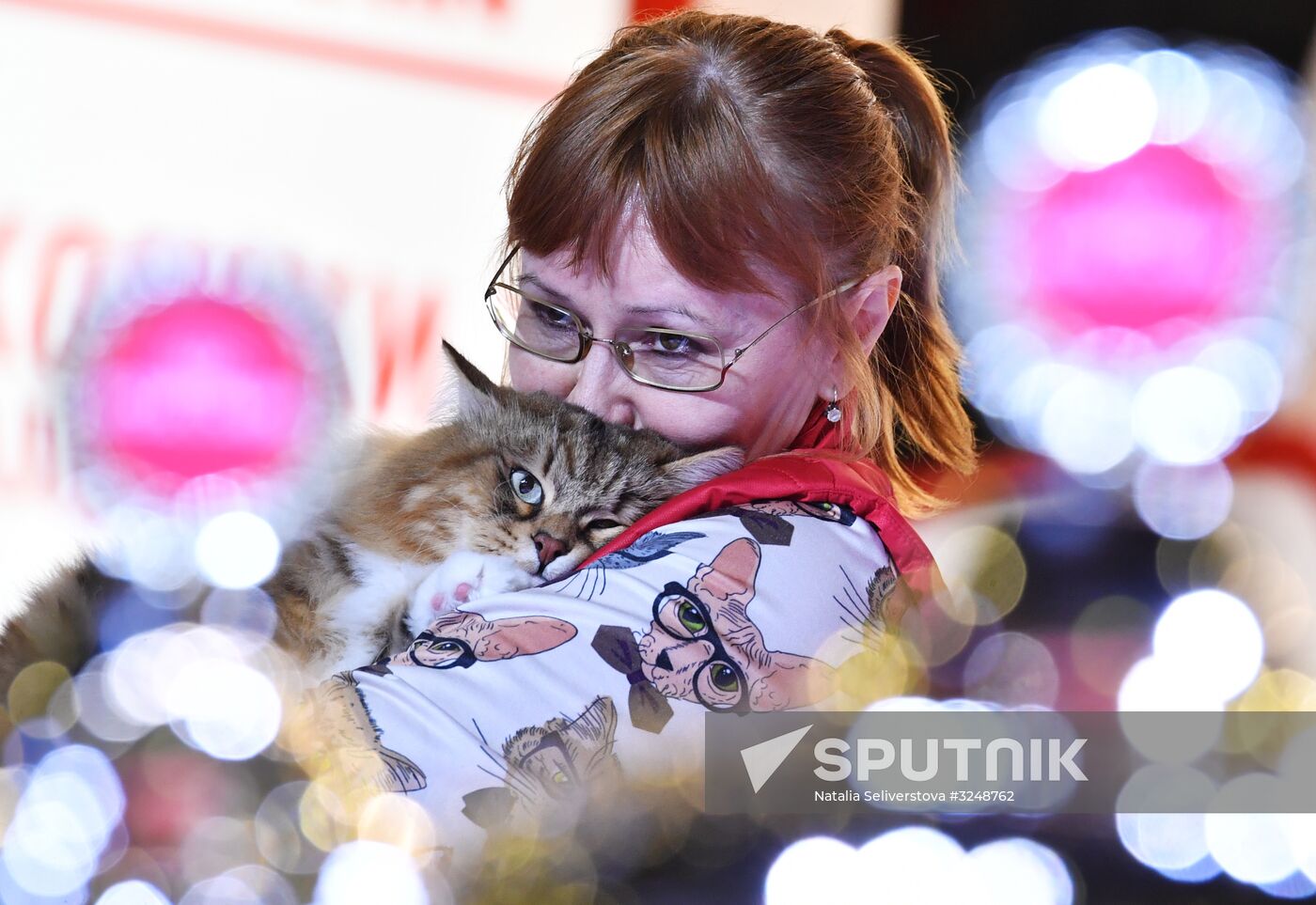 International cat show in Moscow