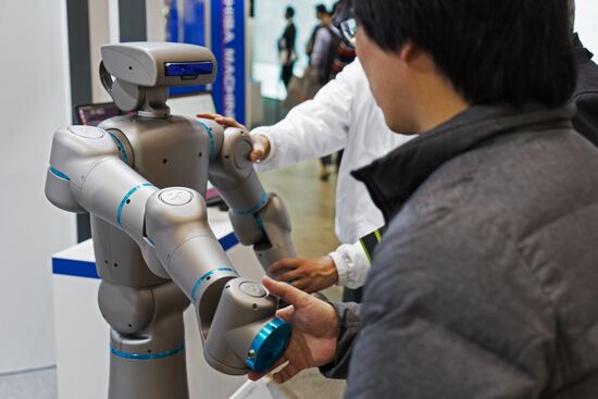 IREX international robot exhibition in Tokyo