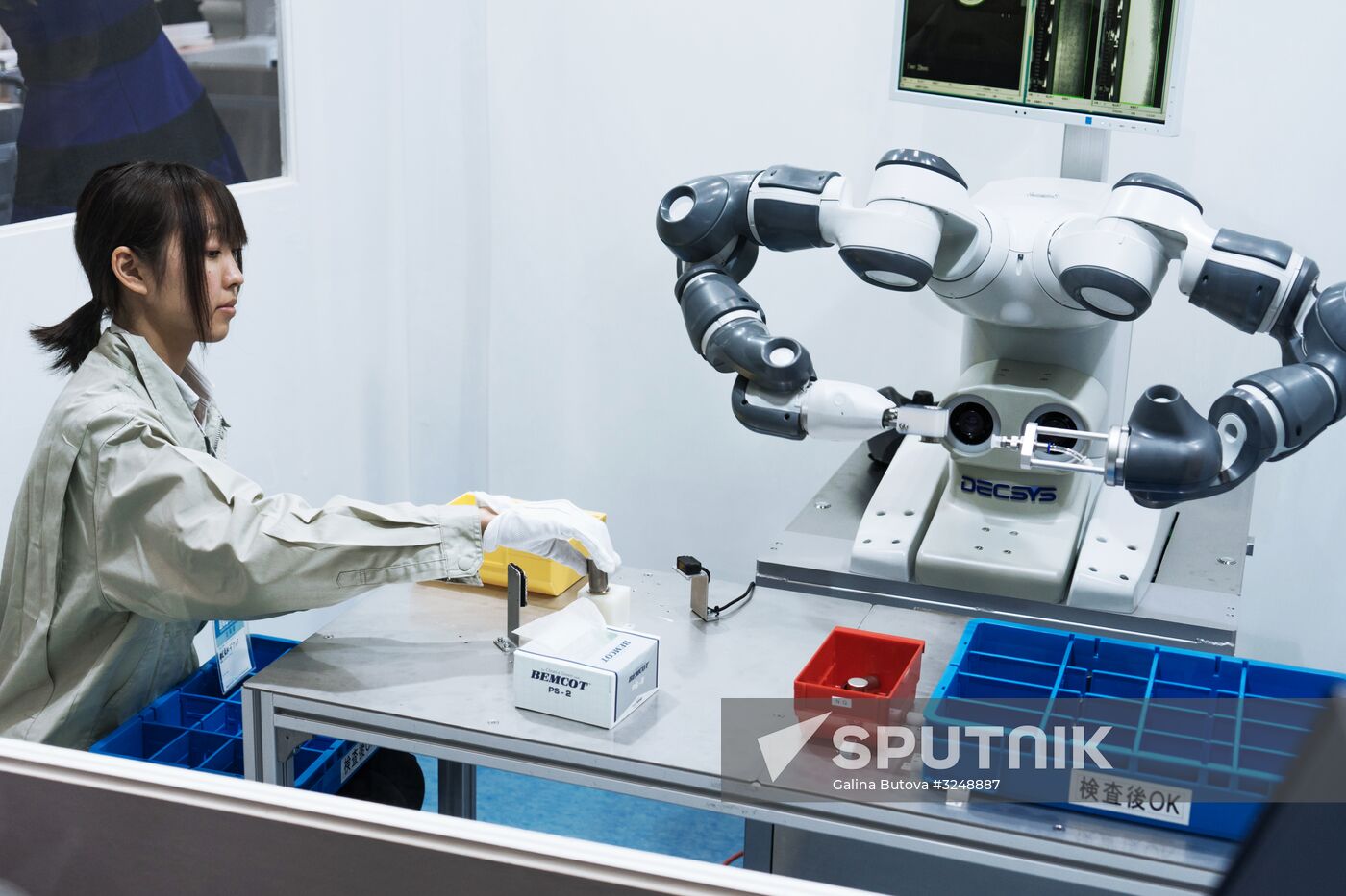 IREX international robot exhibition in Tokyo