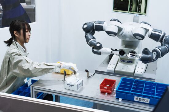 IREX international robot exhibition in Tokyo