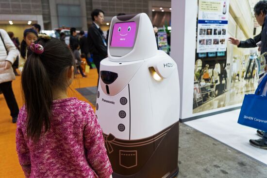 IREX international robot exhibition in Tokyo