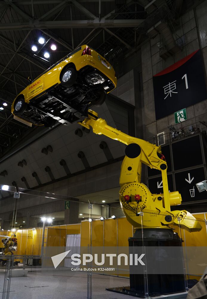 IREX international robot exhibition in Tokyo