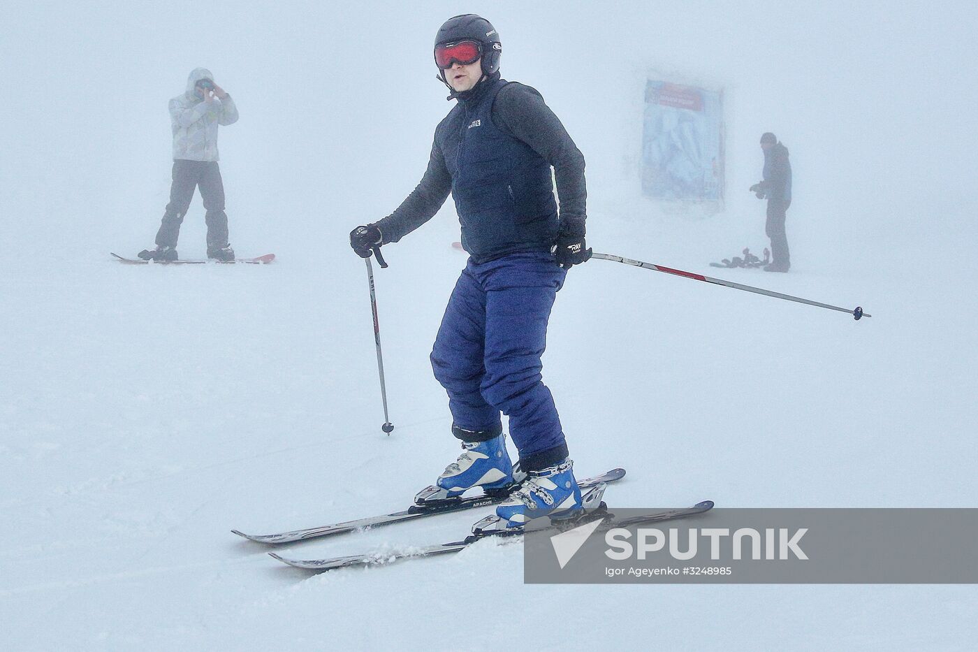 Alpine skiing season kicks off in Khibiny Mountains