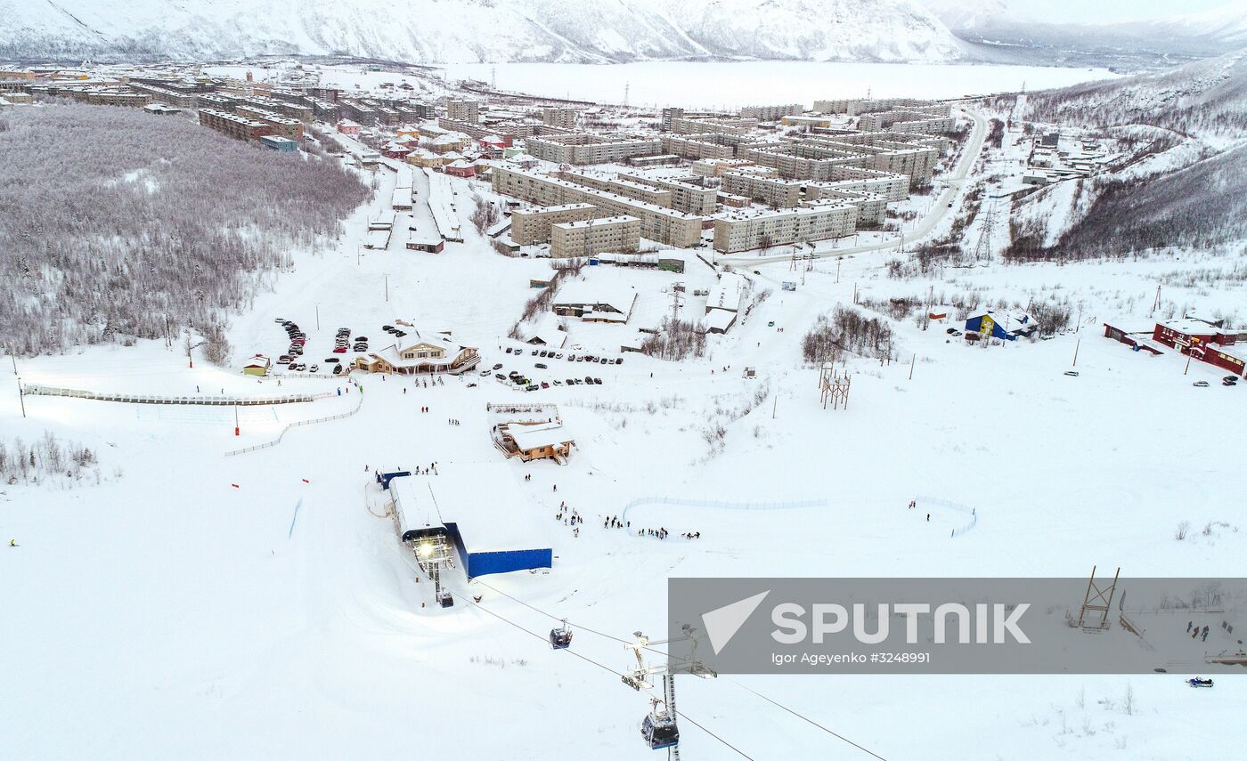 Alpine skiing season kicks off in Khibiny Mountains