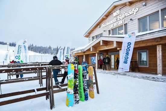 Alpine skiing season kicks off in Khibiny Mountains