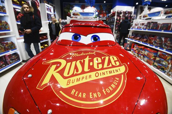 Disney brand shop opened in Moscow
