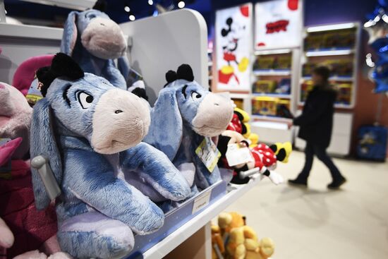 Disney brand shop opened in Moscow