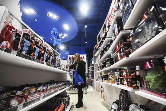 Disney brand shop opened in Moscow