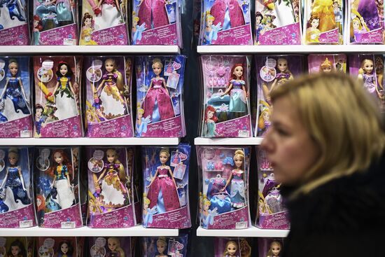 Disney brand shop opened in Moscow