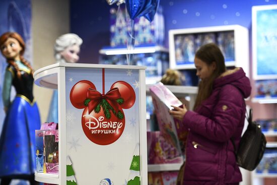 Disney brand shop opened in Moscow