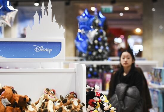 Disney brand shop opened in Moscow